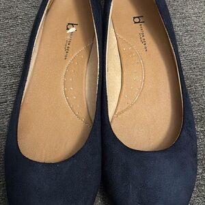Boston Design Navy Women's Flats